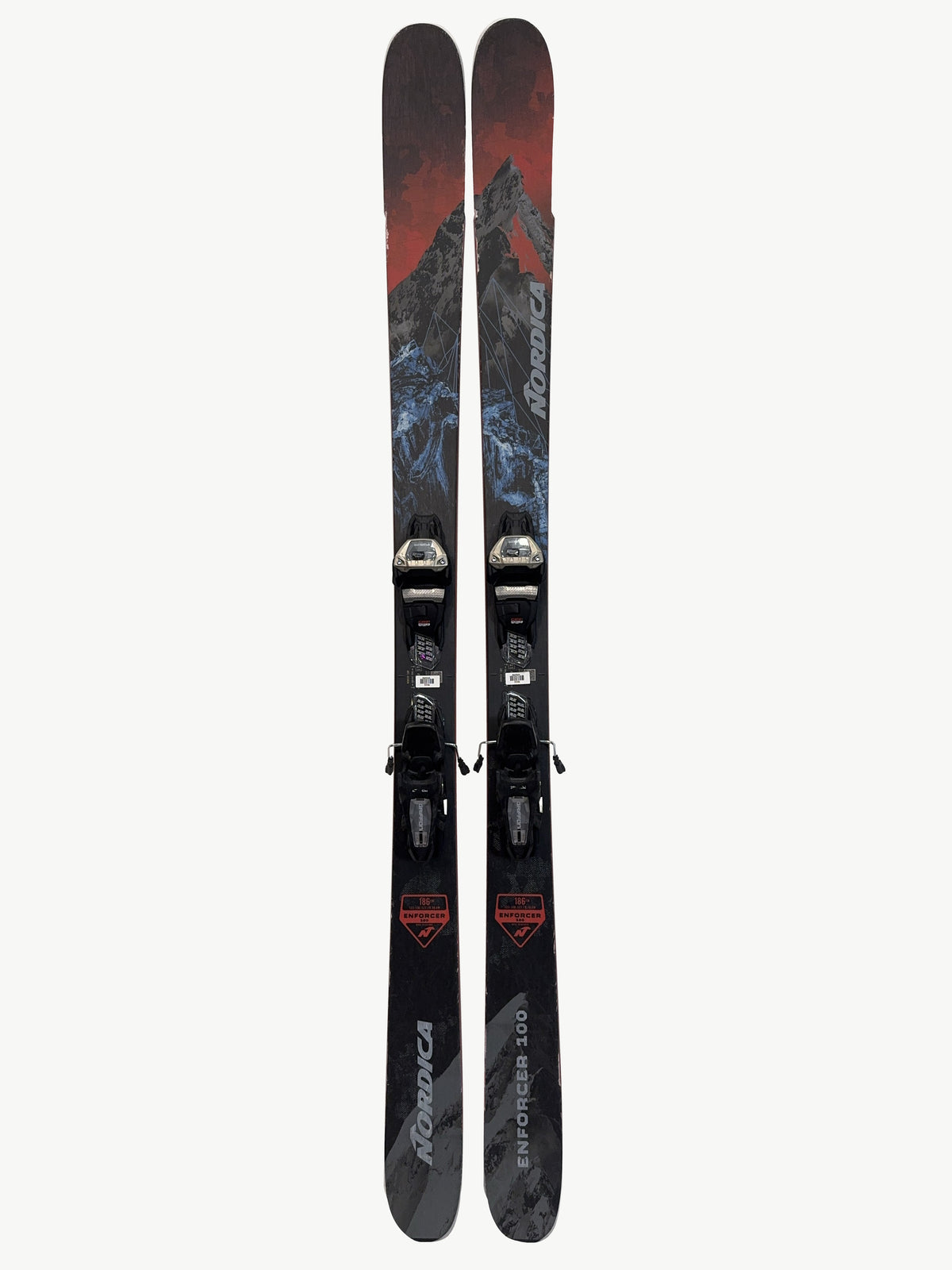 Nordica Enforcer 100 186 cm 2020/21, demopar AH-DEMO-EN100-186-001 – Helbild � ovansida