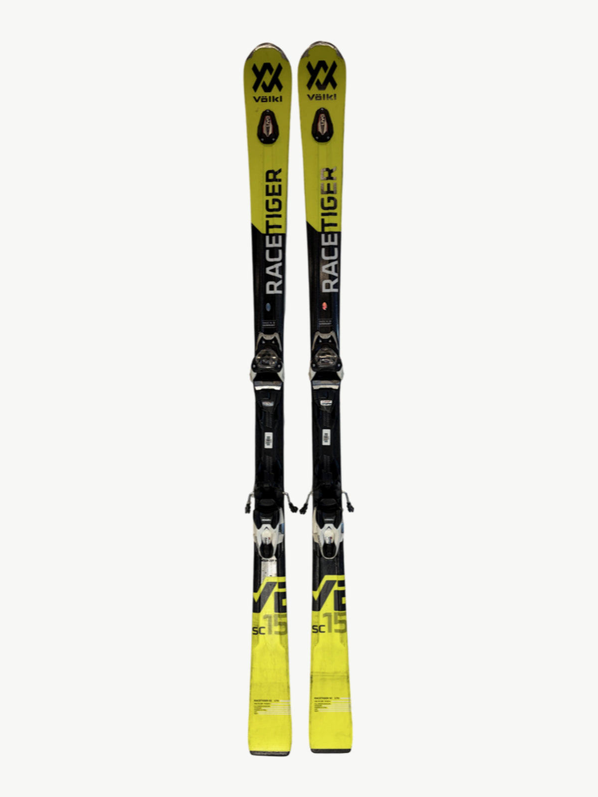 Völkl Racetiger SC – begagnade skidor med bindningar, exempelbild av modellen