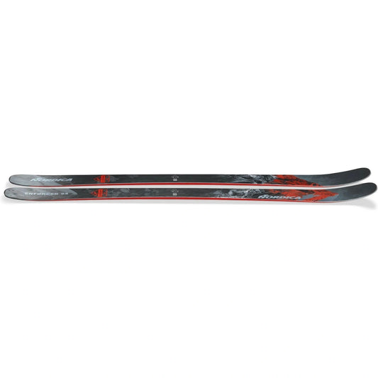 Nordica Enforcer 94 Flat – Sidoprofil i sned vinkel