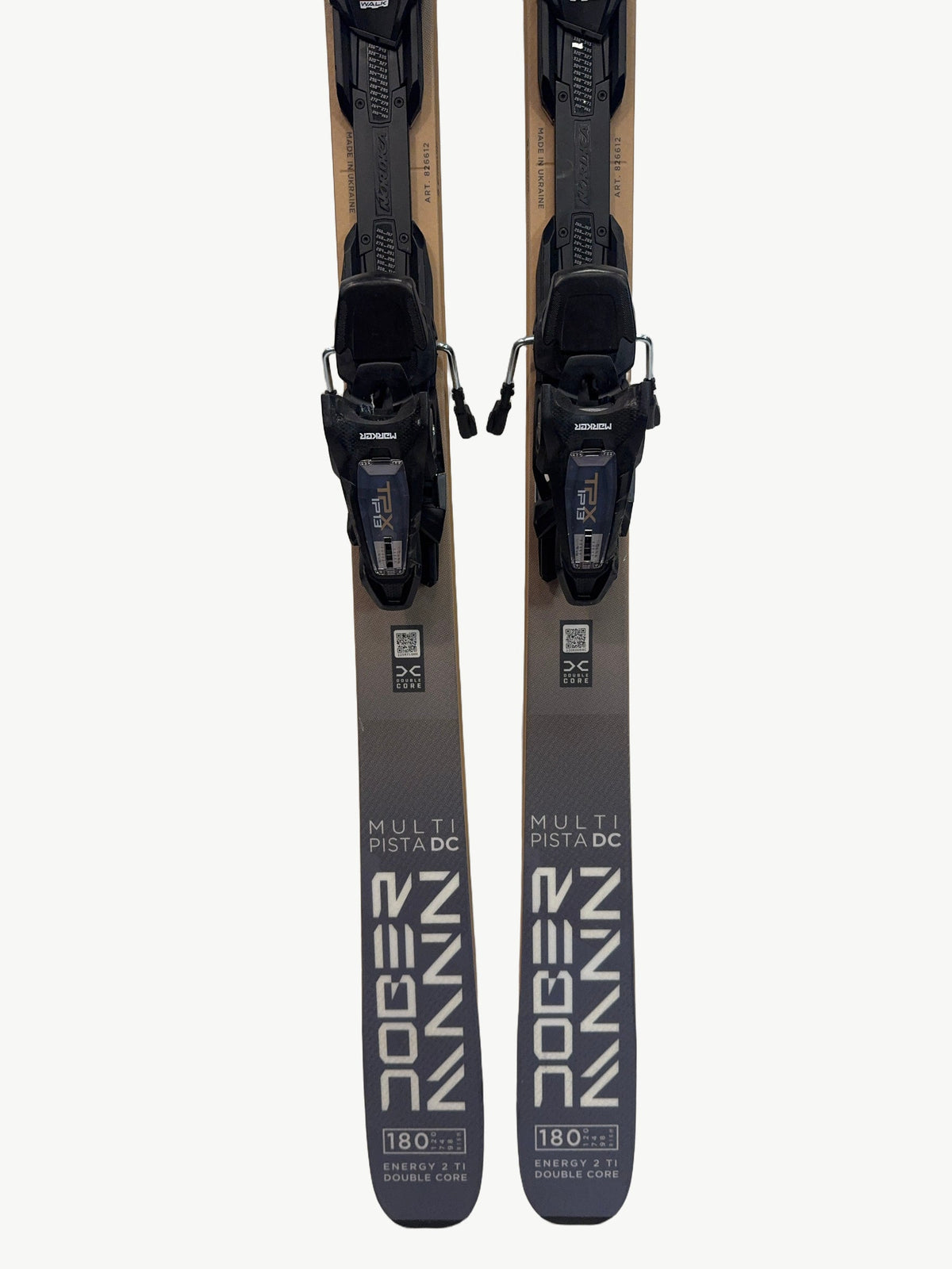 Nordica Dobermann Multipista DC 180 cm 2025/26, demopar AH-DEMO-DMPDC-180-001 – Bindningar och mått
