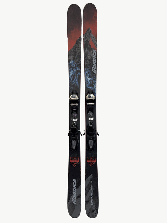 Nordica Enforcer 100 186 cm 2020/21, demopar AH-DEMO-EN100-186-001 – Helbild � ovansida
