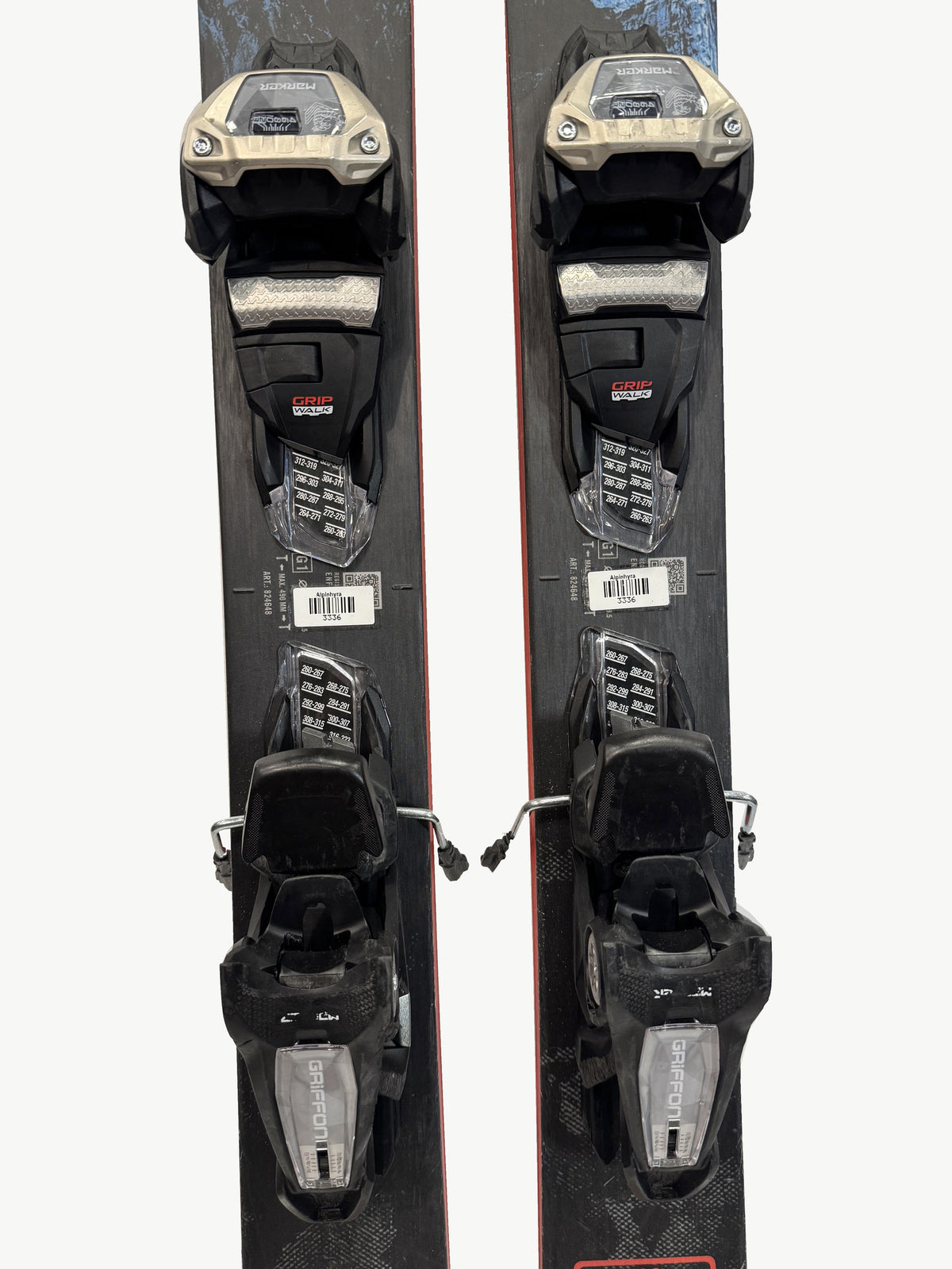 Nordica Enforcer 100 186 cm 2020/21, demopar AH-DEMO-EN100-186-001 – Marker Griffon � bindningar