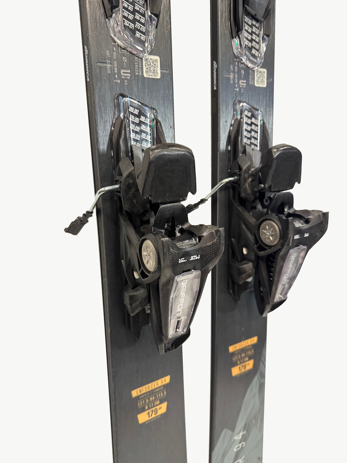 Nordica Enforcer 94 179 cm 2025/26, skidpar AH-DEMO-EN94-179-003 – Marker Griffon-bindningar