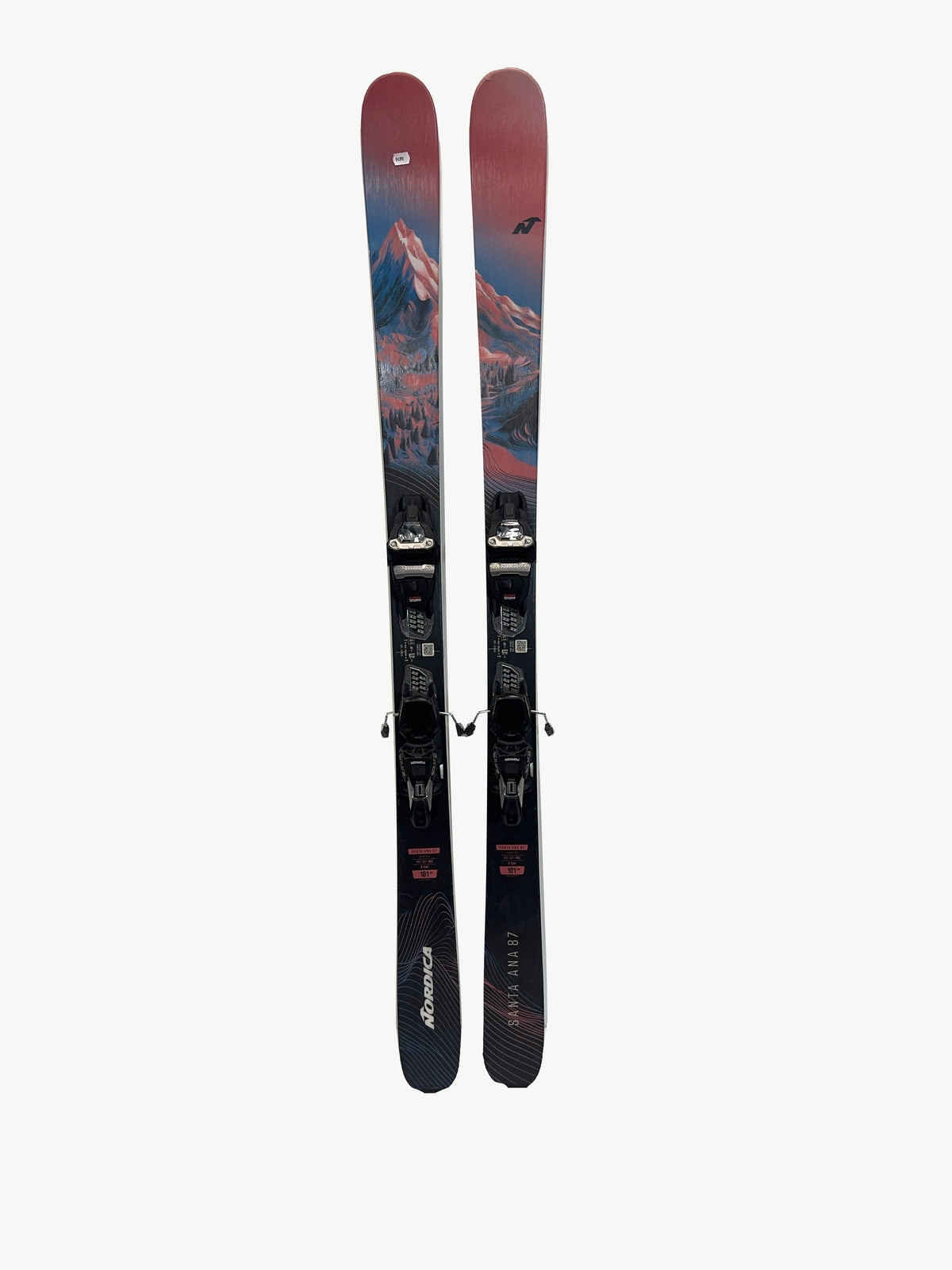 Nordica Santa Ana 87 161 cm 2025/26, demopar AH-DEMO-SA87-161-001 – Ovansida – hela paret