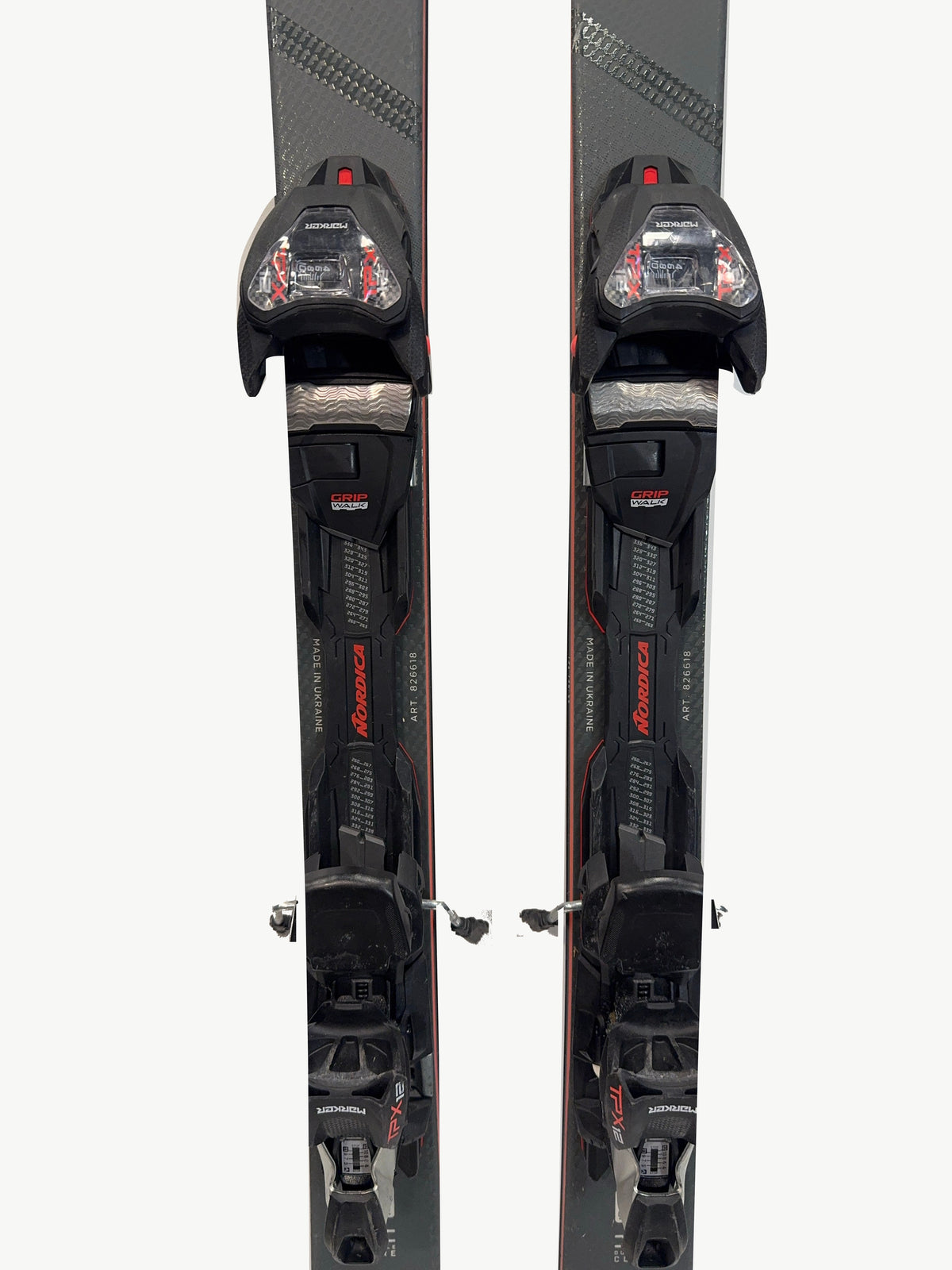 Nordica Spitfire 74 DC 170 cm 2025/26, demopar AH-DEMO-SP74DC-170-001 – Bindningar