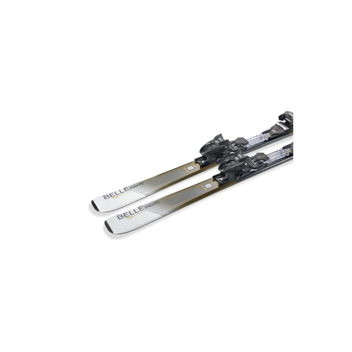 Nordica Belle Prime FDT Light Silver med TP2 Compact 10 FDT – bakre del och bindningsdetalj, representativ modellbild