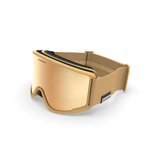 Spektrum Templet Bio Essential – skidglasögon Honey Gold med guldfärgad spegellins